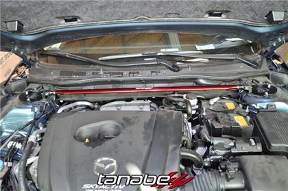 Tanabe Sustec Front Strut Tower Bar 2014- 2015 Mazda 3 (3dr & 5dr) / Mazda 6 - GUMOTORSPORT