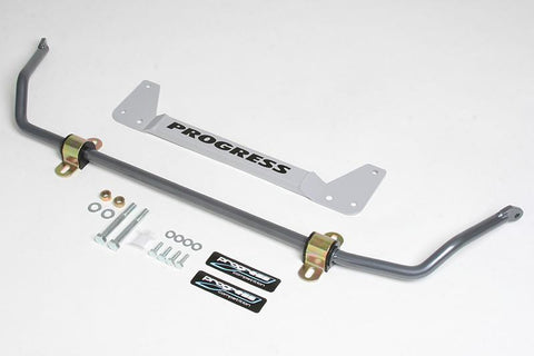 Progress Tech 04-05 Honda Civic / Si Rear Sway Bar (22mm) Incl Chassis Brace