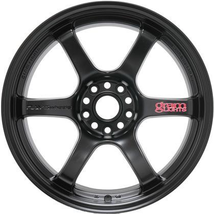 Gram Lights 57DR 18x9.5 +38 5x114.3 Semi Gloss Black Wheel - GUMOTORSPORT