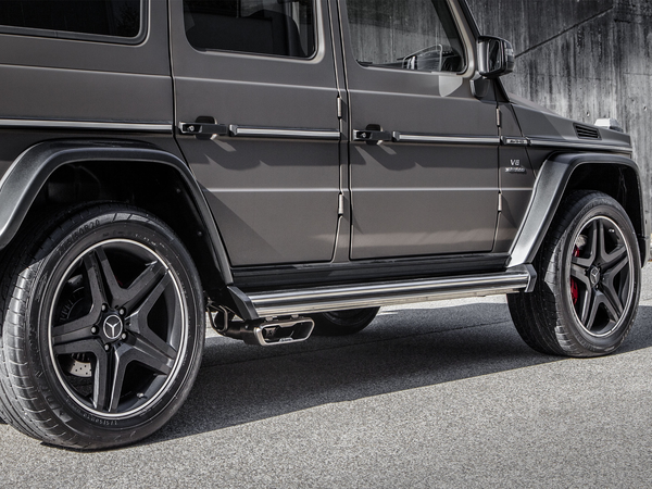 Akrapovic 2015 - 2018 Mercedes Benz G63 AMG (W463) Evolution Line Cat Back (Titanium) w/ Titanium Tips