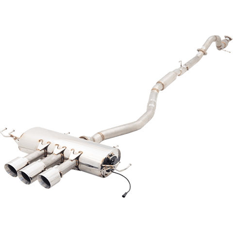 X-Force 3" Varex Cat-Back Exhaust System | 2017-2021 Honda Civic Type-R - GUMOTORSPORT