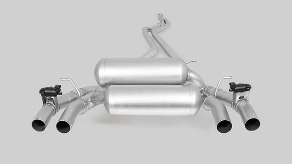 Remus 2016 - 2021 BMW M2 F87 Coupe 3.0L Cat Back Exhaust w/Carbon Angled Titanium Internals Tail Pipe Set