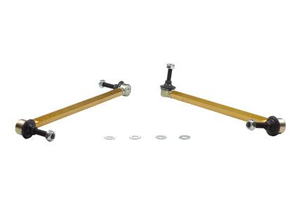 Whiteline 10-15 Chevy Camaro FR Coupe Front Sway Bar - Link Assy H/D Adj Steel Ball (360mm C to C) - GUMOTORSPORT