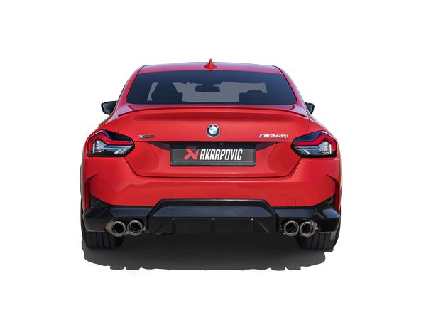 Akrapovic 2021+ BMW M240I M44OI (G42) Slip-On Line Exhaust (Titanium)(will need BMW#18 30 8 686 640)