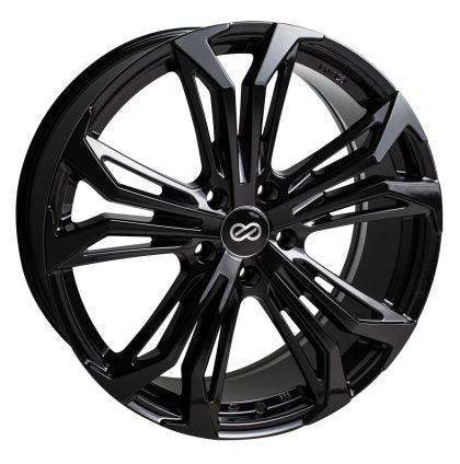 Enkei Vortex 5 Wheel 17x7.5 40mm Offset 5x114.3mm Bore - Black - GUMOTORSPORT