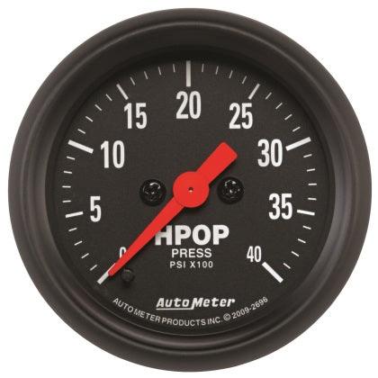 Autometer Z Series 2-1/16in 4K PSI High Pressure Oil Pump Gauge w/ Digital Stepper Motor - GUMOTORSPORT