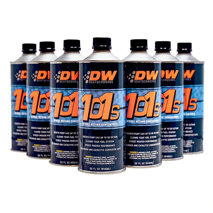 DeatschWerks 101S Street Octane Booster 32oz. Cans - Case of 8 - GUMOTORSPORT