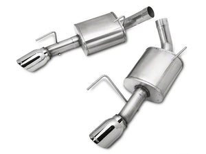 Corsa 05-10 Ford Mustang Shelby GT500 5.4L V8 Polished Xtreme Axle-Back Exhaust - GUMOTORSPORT