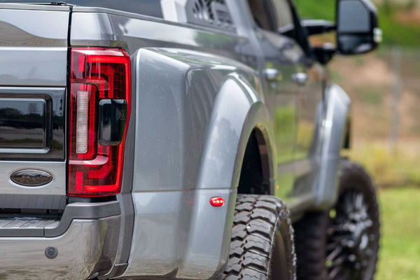Morimoto Ford Super Duty ( 2017 - 2022 ): XB LED Tail Lights ( Smoked / Red )