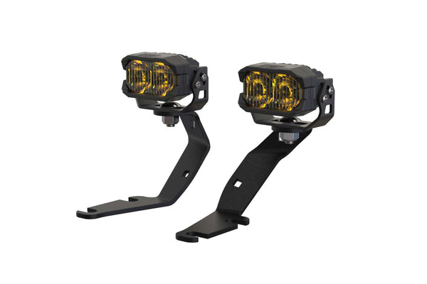 Morimoto 2 Banger LED Ditch Light System :  Toyota Tundra ( 2014 - 2021 )