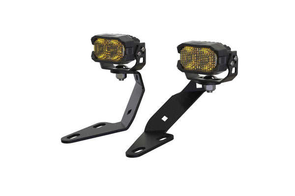 Morimoto 2Banger LED Ditch Light System : Toyota Tacoma  ( 2016 - 2023 )