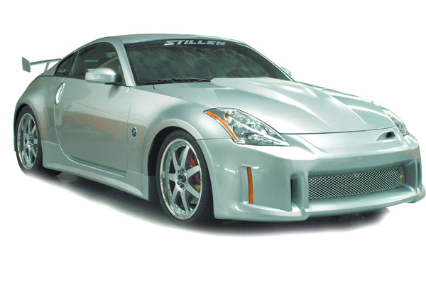 Stillen 2003-2006 Nissan 350Z [Z33] Power Hood [Fiberglass Series 1] - 1035007