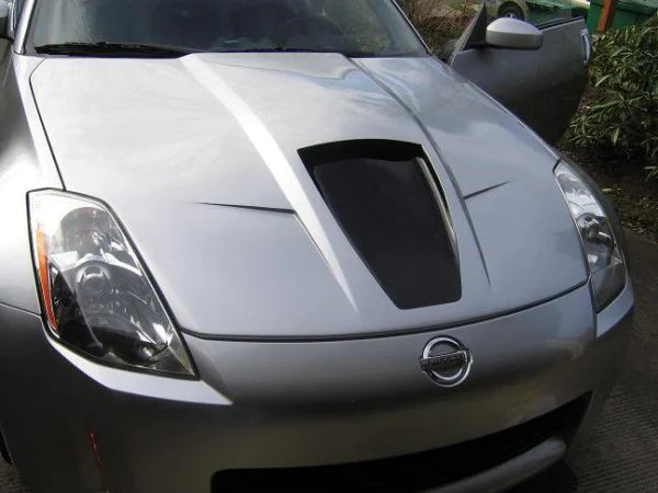 Stillen 2003-2006 Nissan 350Z [Z33] Power Hood [Fiberglass Series 2] - 1035008