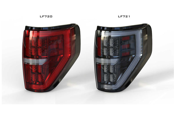 Morimoto Ford F-150 ( 2009 - 2014 ): XB LED Tail Lights ( Smoked / Red )