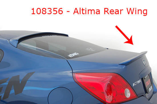 Stillen 2008-2012 Nissan Altima Coupe Rear Deck Wing - 108356