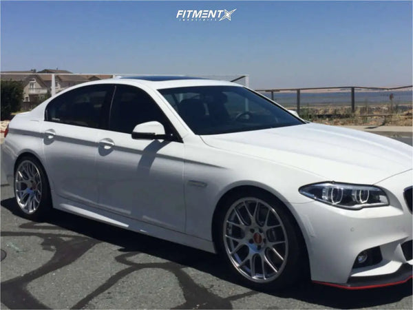 BBS CH-R 19x8.5 5x130 ET51 CB71.6 Brilliant Silver Polished Rim Protector Wheel w/Motorsport Etching