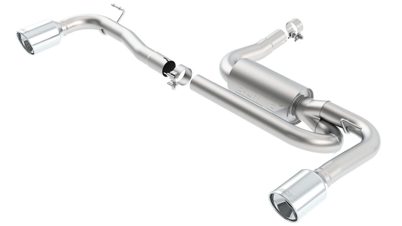Borla 2011 - 2016 Mini Cooper Countryman S 1.6L 4 cyl S type Exhaust (REAR SECTION ONLY) - GUMOTORSPORT