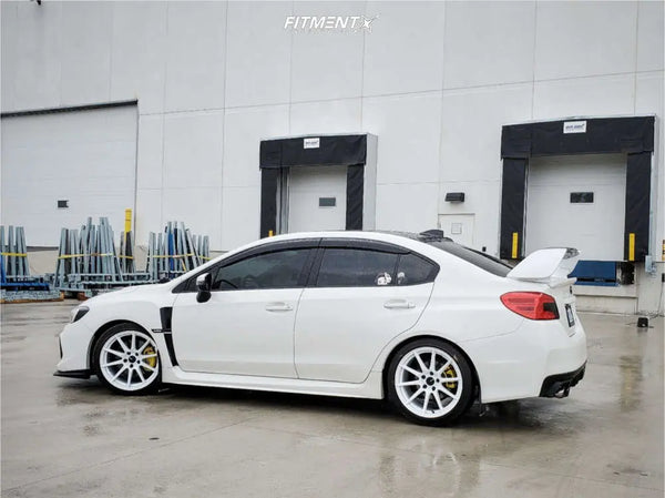 Enkei TS10 18x9.5 5x114.3 35mm Offset 72.6mm Bore Vanquish White - GUMOTORSPORT