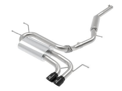 aFe Takeda 2-1/2in SS-304 Cat-Back Exhausts w/ Black Tip 16-21 Mazda MX-5 Miata ND 2.0L - GUMOTORSPORT