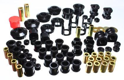 Energy Suspension 89-94 Nissan 240SX (S13) Black Hyper-Flex Master Bushing Set - GUMOTORSPORT