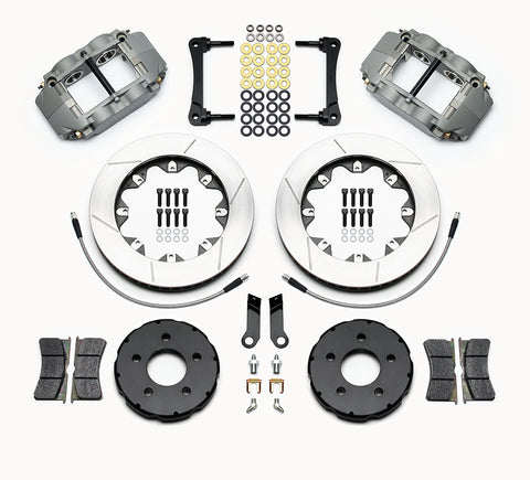 Wilwood Forged Superlite 4R ST BB Front Brake Kit Road Race 2005-2014 Mustang