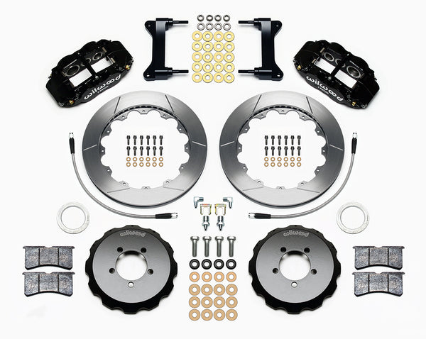 Wilwood Narrow Superlite 6R Front Hat Brake Kit 12.88in 2013 + BRZ / FRS / Toyota 86 with lines