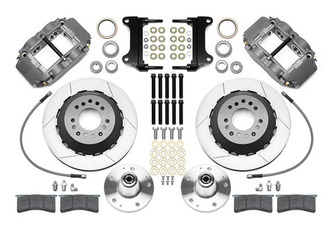 Wilwood 1982 - 1992 Camaro Forged Superlite 4R Road Race Front Big Brake Kit 13.06in Rotor With Lines