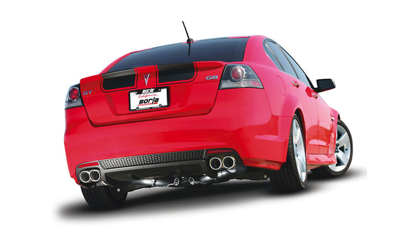 Borla 2008 - 2009 Pontiac G8 GT Cat-Back Exhaust System S-Type Part # 140287