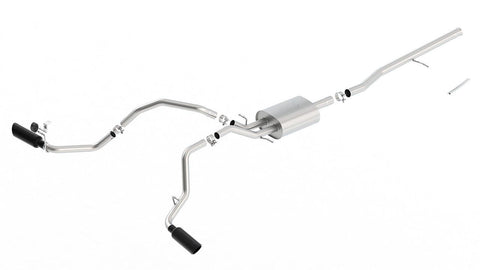 Borla 2014-2019 5.3L Chevrolet Silverado 1500 Cat-Back Exhaust System ATAK Part # 140546BC - GUMOTORSPORT