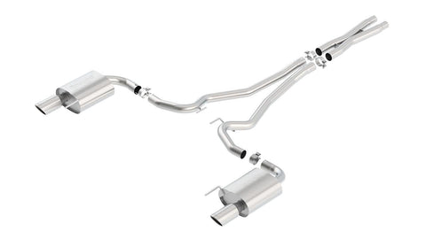 Borla 2015-2017 Ford Mustang GT Cat-Back Exhaust System S-Type Part # 140590 - GUMOTORSPORT