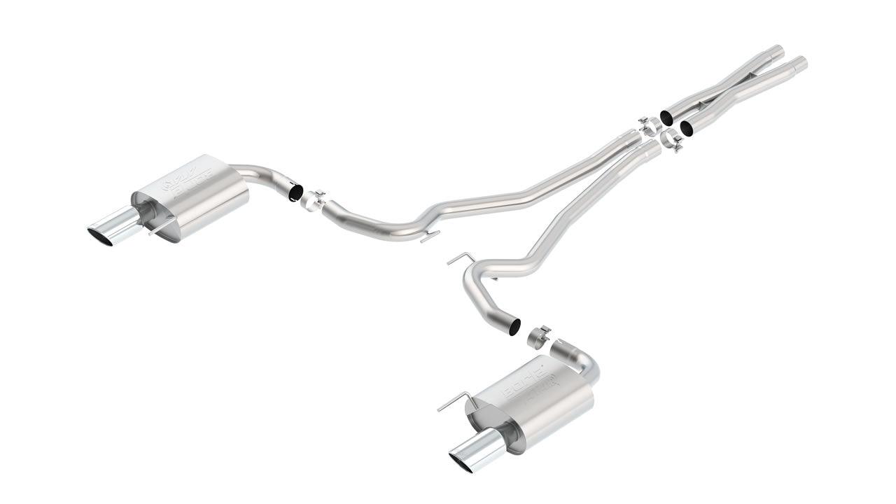 Borla 2015-2017 Ford Mustang GT Cat-Back Exhaust System ATAK Part # 140591 - GUMOTORSPORT