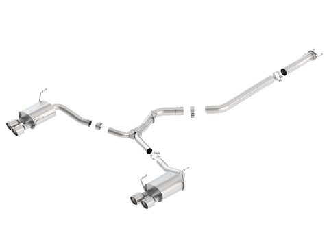 Borla S-Type Cat Back Exhaust - Subaru WRX/STI 2015+ - GUMOTORSPORT