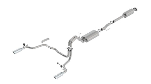 Borla  2015-2020 Ford F-150 Cat-Back Exhaust System S-Type Part # 140615 - GUMOTORSPORT