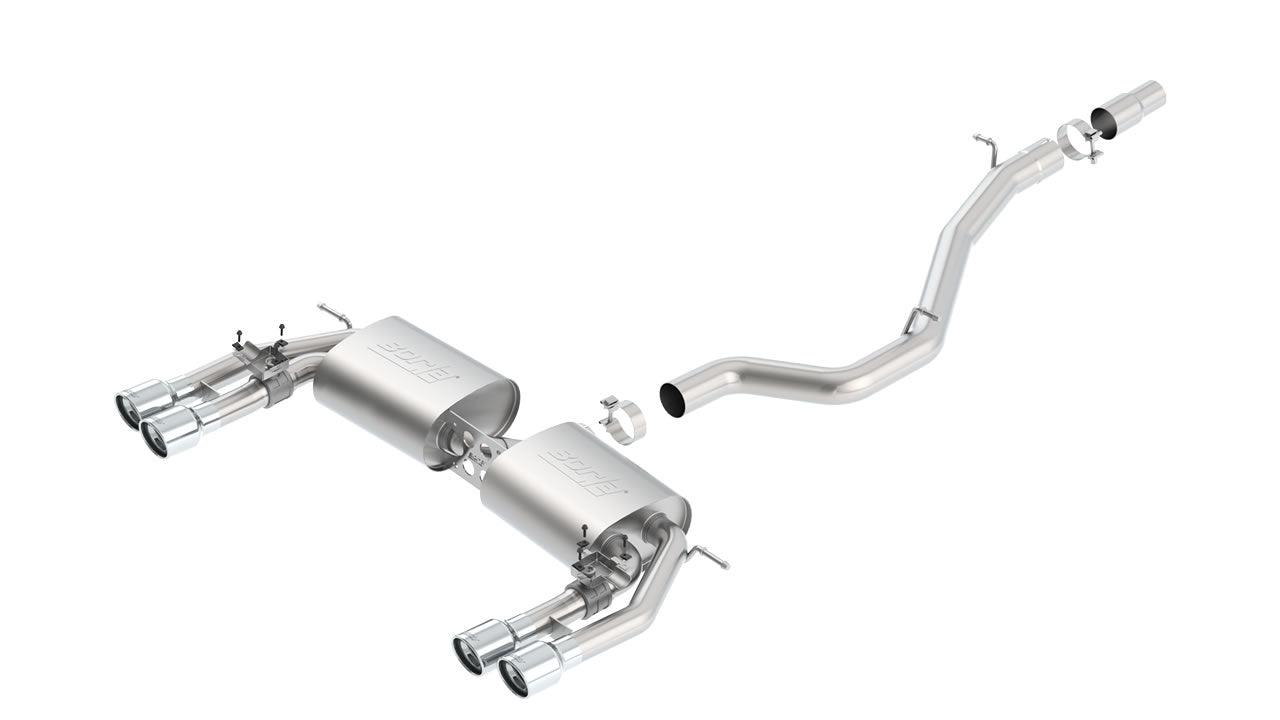 Borla 2015-2021 Audi S3 Cat-Back Exhaust System S-Type Part # 140631 - GUMOTORSPORT
