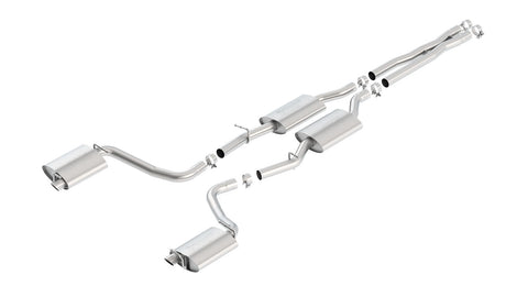 Borla 2015-2022 Dodge Charger R/T Cat-Back Exhaust System S-Type Part # 140636
