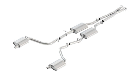 Borla 2015-2022 Dodge Challenger SXT Cat-Back Exhaust System ATAK Part # 140650 - GUMOTORSPORT