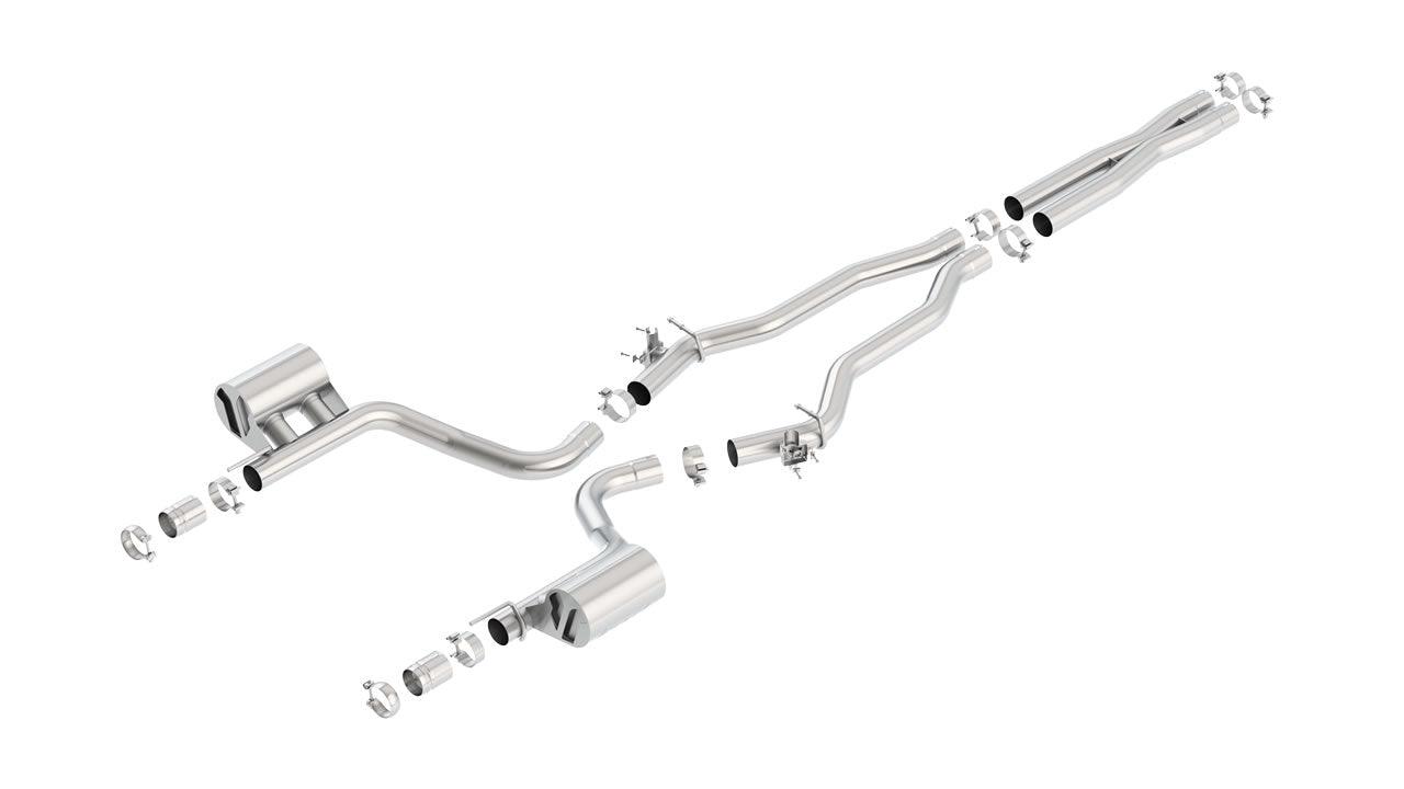 Borla 2015-2022 Dodge Charger SRT Hellcat Cat-Back Exhaust System ATAK Part # 140669 - GUMOTORSPORT