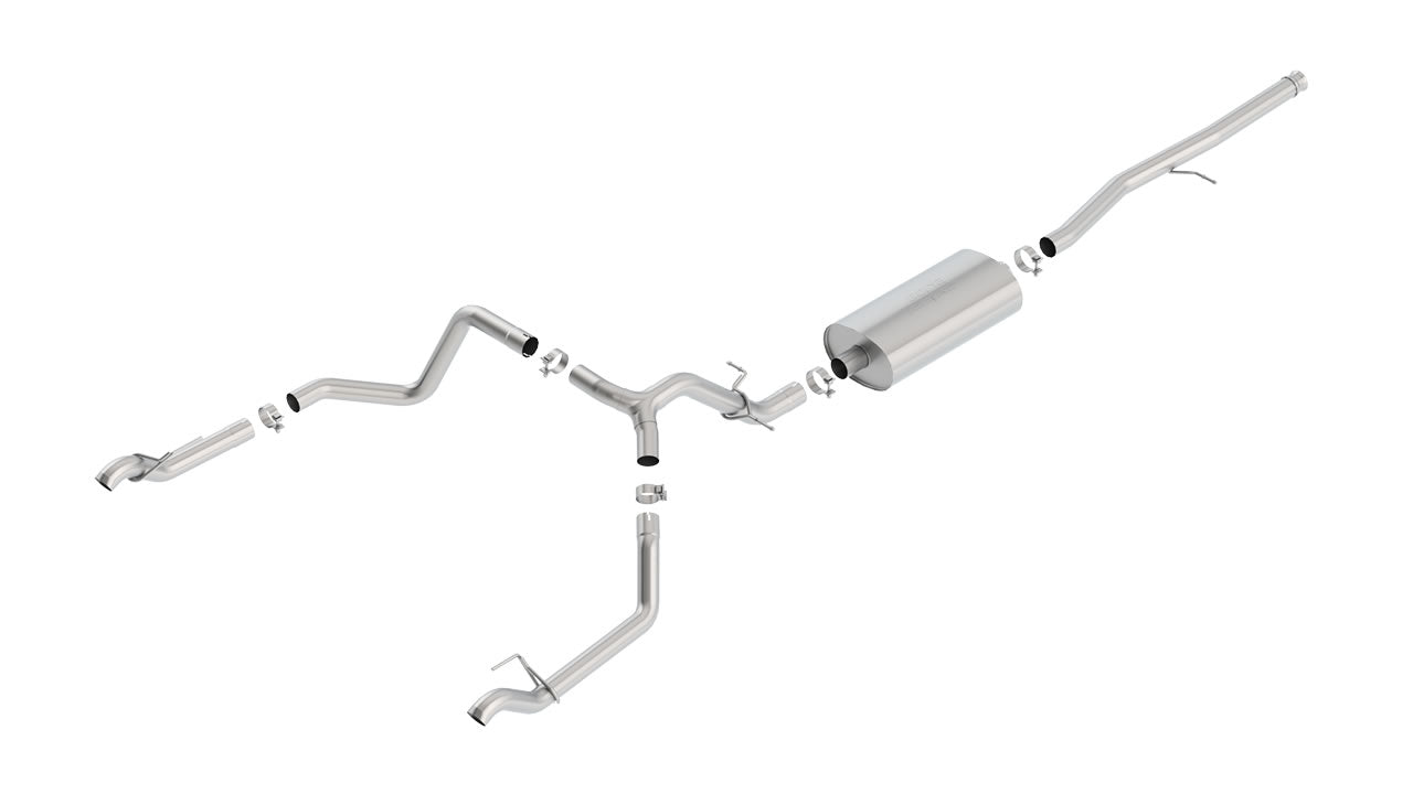 Borla 2019-2023 Chevrolet Silverado 1500 Cat-Back Exhaust System Touring Part # 140767