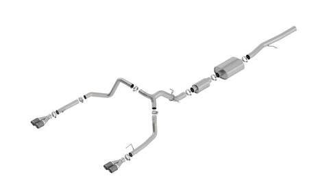 Borla  2019-2023 6.2L Chevrolet Silverado 1500 Cat-Back Exhaust System S-Type Part # 140774CF - GUMOTORSPORT