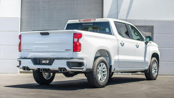 Borla 2019-2023 6.2L Chevrolet Silverado 1500 Cat-Back Exhaust System ATAK Part # 140776CF - GUMOTORSPORT