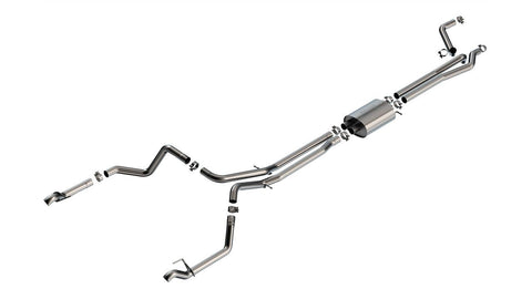 Borla 2019-2023 6.2L Chevrolet Silverado 1500 Cat-Back Exhaust System S-Type Part # 140778 - GUMOTORSPORT