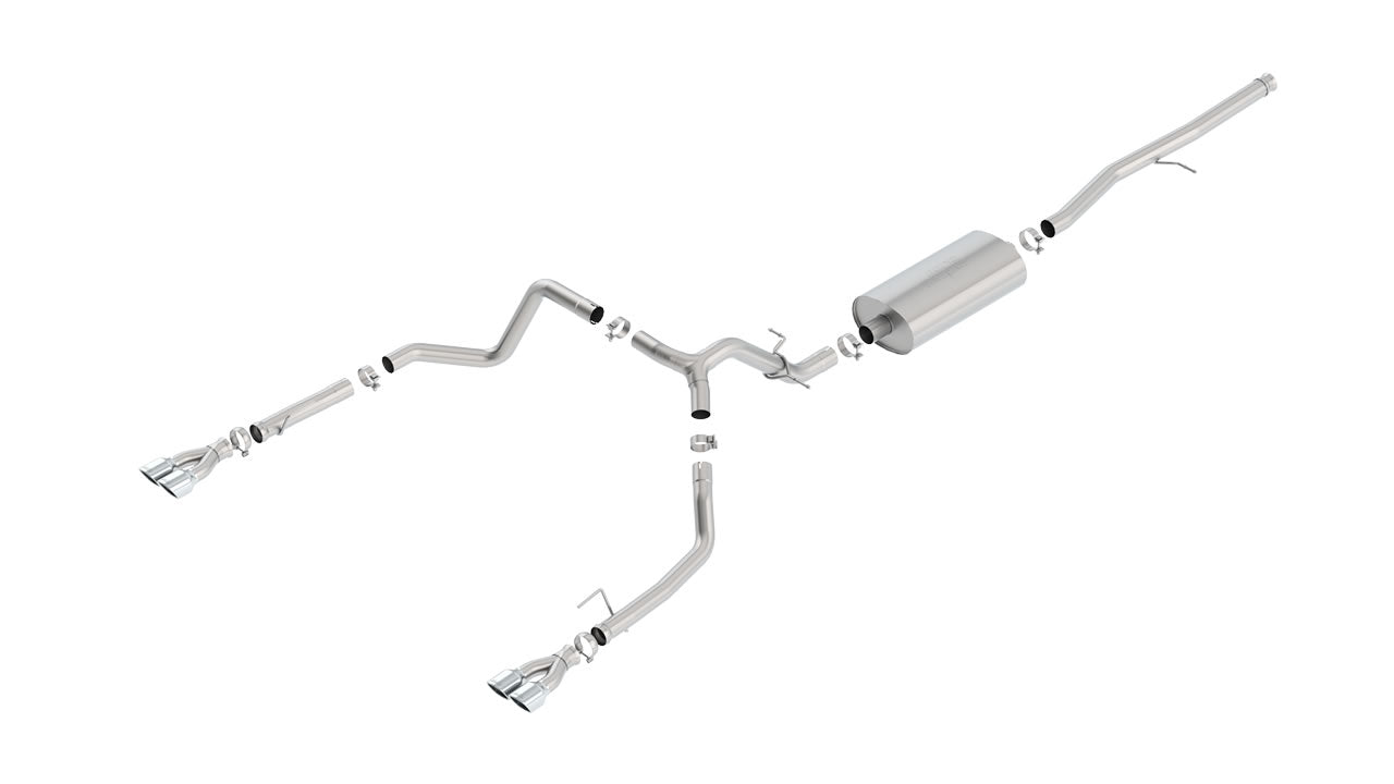 Borla 2019-2023 Chevrolet Silverado 1500 Cat-Back Exhaust System Touring Part # 140780