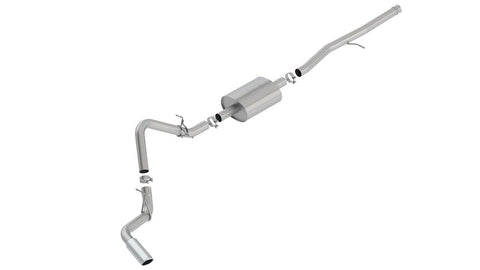 Borla 2019-2022 5.3L Chevrolet Silverado 1500 Cat-Back Exhaust System S-Type Part # 140794 - GUMOTORSPORT