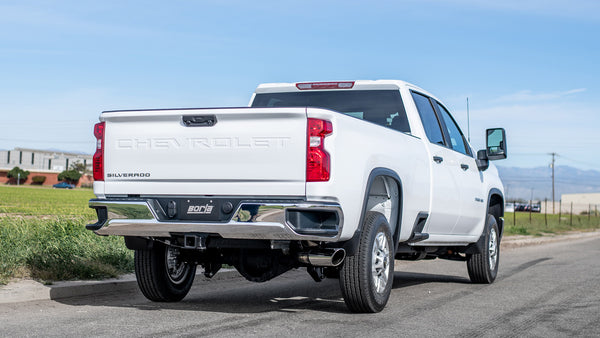 Borla 2020 + Chevrolet Silverado / Sierra 2500 / 3500 Cat-Back Exhaust System S-Type Part # 140833
