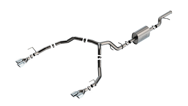 Borla 2021 + Chevrolet Tahoe Premier Cat-Back Exhaust System S-Type Part # 140857