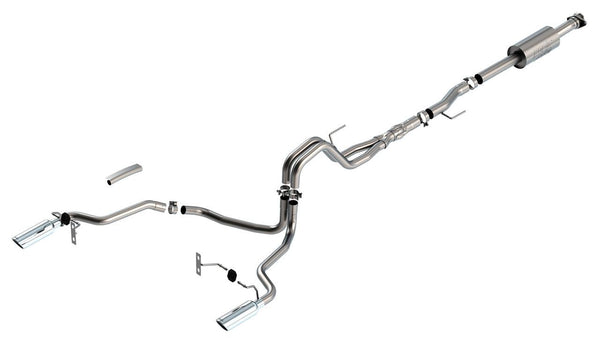 Borla 2021 + Ford F-150 Cat-Back Exhaust System ATAK Part # 140867 - GUMOTORSPORT