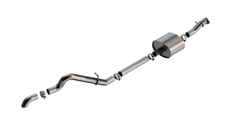 Borla 2021 + Ford Bronco 2.7L 2DR/4DR T-304 Stainless Steel Cat-Back S-Type Exhaust - Brushed