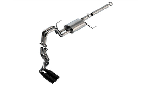 Borla 2021 + Ford F-150 PowerBoost Cat-Back Exhaust System S-Type Part # 140904BC - GUMOTORSPORT