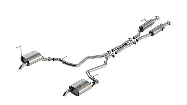 Borla 2021-2025 Jeep Grand Cherokee 3.6L L Cat-Back Exhaust System S-Type Part # 140906