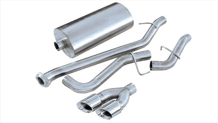 Corsa 1999 - 2006 Chevrolet Silverado Reg. Cab/Short Bed 1500 4.8L V8 Polished Touring Cat-Back Exhaust